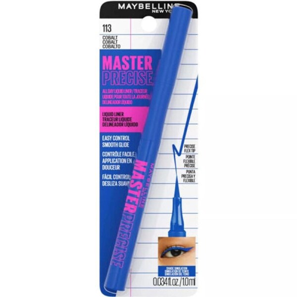 Maybelline Master Precise Liquid Eyeliner Pen - 113 Cobalt