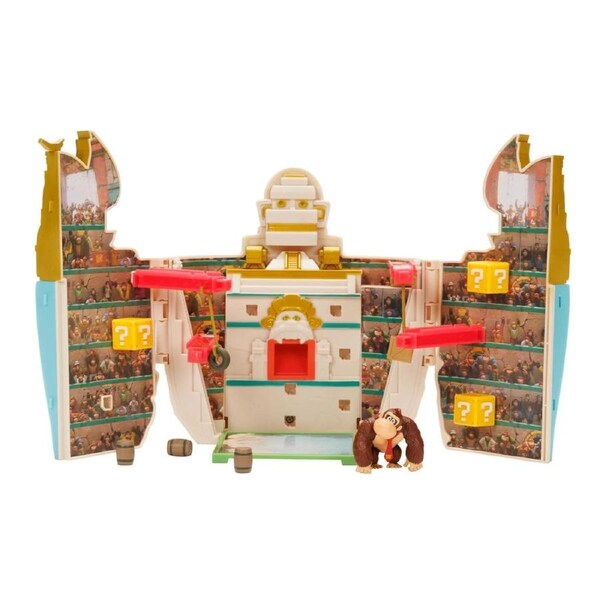 Nintendo Super Mario Donkey Kong Stadium Mini Playset Arena Battle Toy PlayUP 3+
