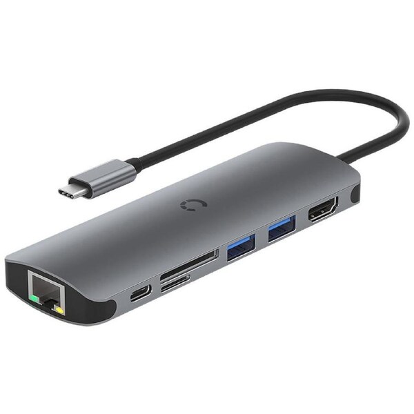 Cygnett Unite DeskMate USB-C Hub Silver