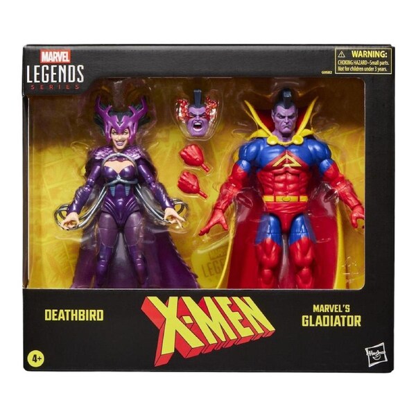 Marvel Legends Series X-Men Deathbird and Marvel's Gladiator Action Figure 2 Pack