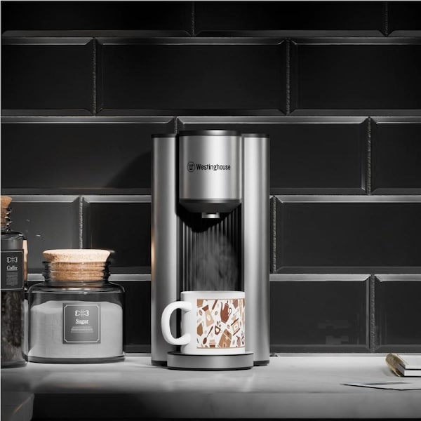 Westinghouse Instant Hot Water Dispenser 2.3L Removable Jug Stainless Steel