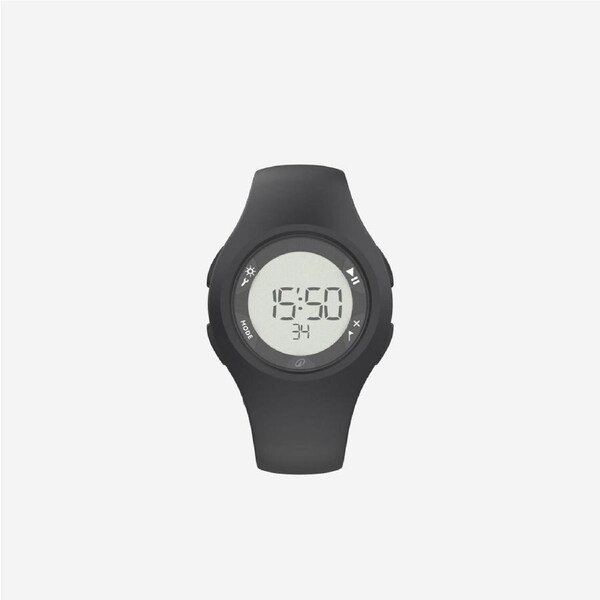Decathlon Women'S Running Watch W200 S Black