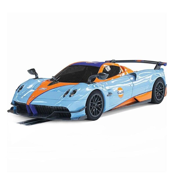 Scalextric 1:32 Scale Pagani Huayra BC Roadster Gulf Edition Slot Car Model