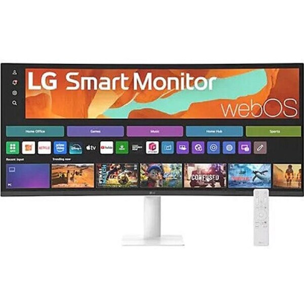 LG 34'' 34U601SA WQHD Curved Monitor webOS 3440x1440 AirPlay 100Hz Bluetooth