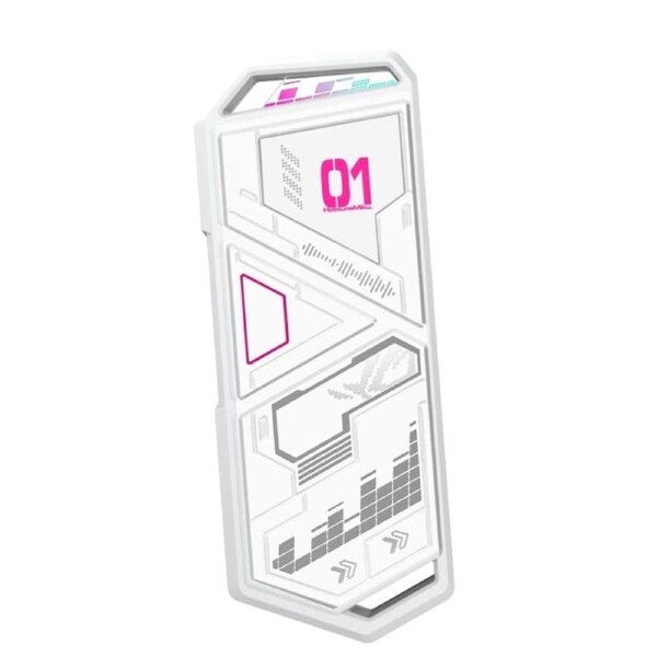 Asus ROG Strix Arion Hatsune Miku Edition M.2 NVMe SSD Enclosure - Moonlight White [ROG-STRIX-ARION-MIKU-WHT-G-AS-ESD-S1C]