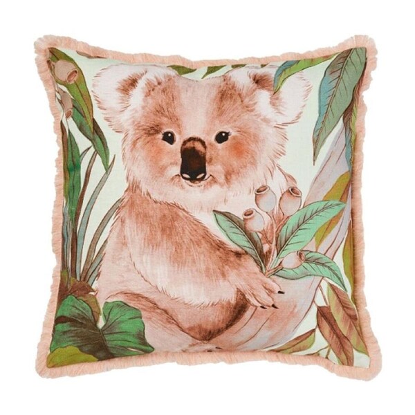 Linen House Kids X Artist Collaboration Kevin Koala Cushion 50x50cm