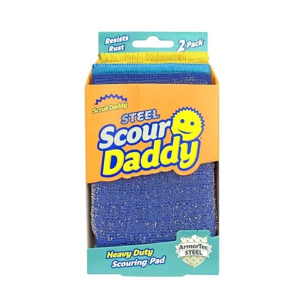 Scrub Daddy Steel Scour 2pk