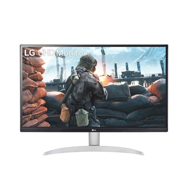 LG 27' 4K UHD IPS Smart Monitor, HDR400, AMD FreeSync 5ms response, 60Hz, and tilt-adjustable stand