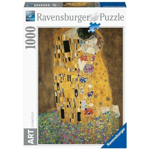 Klimt - The Kiss Puzzle (1000pc) Ravensburger