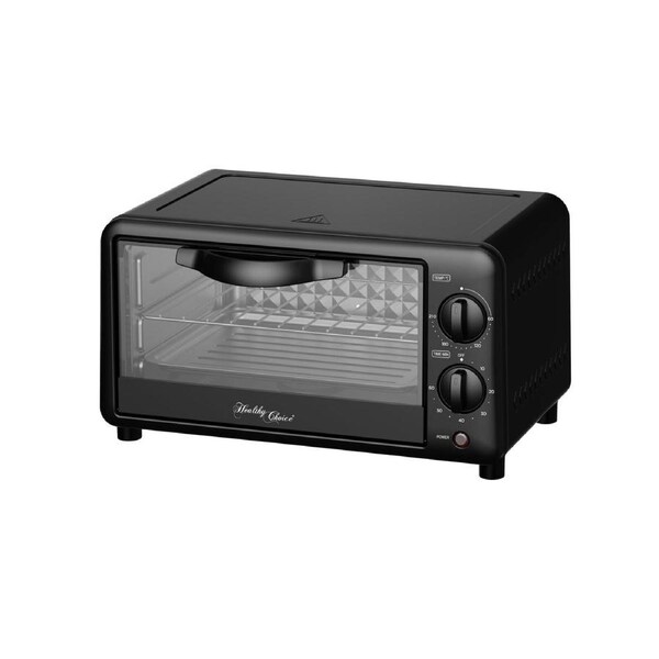 Healthy Choice 10L PFAS-Free Multi-Function Electric Toaster Oven with 2 Shelves