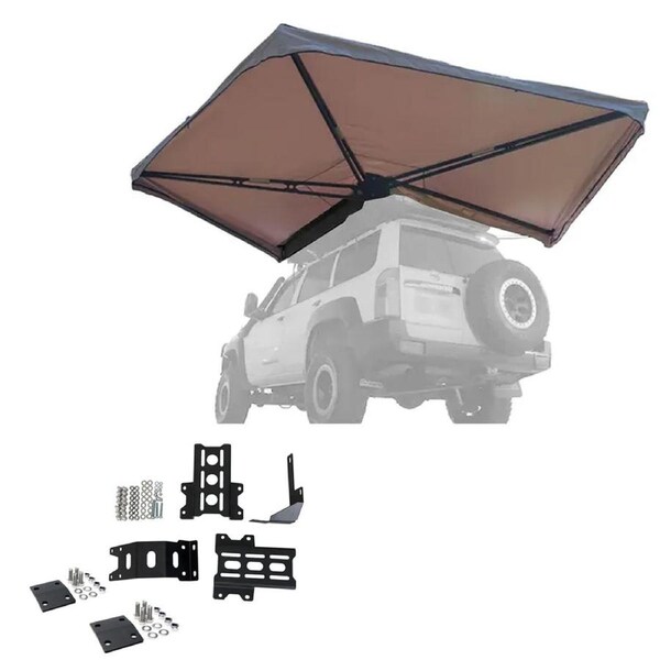 Kings Plus 270° Tourer Freestanding Awning MKII + GT Roof Top Tent bracket