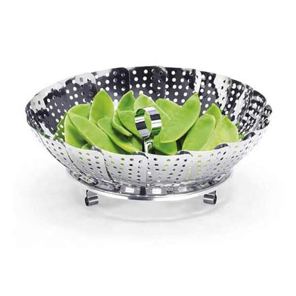 Avanti Stainless Steel Collapsible Steamer Basket Cooking Tool 24cm