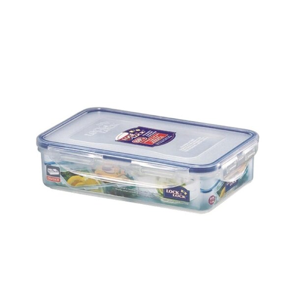Lock & Classic Rectangular Short Food Storage Container 800ml