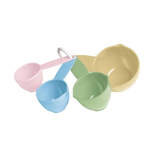 Cuisena Melamine Measuring Cups w/ Removable Ring Assorted Pack of 4