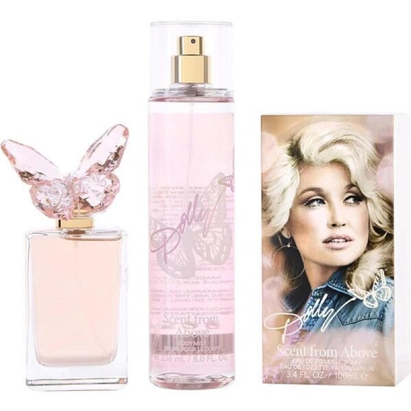 Dolly Parton Scent From Above Eau De Toilette 100ml + Body Mist 236ml Gift Set