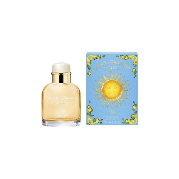 Dolce & Gabbana Light Blue Sun Pour Homme Eau De Toilette Spray 75ml Discontinued