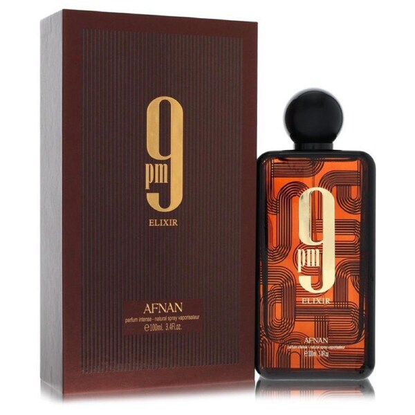 Afnan 9Pm Elixir Intense by Afnan Parfum Intense Spray (Unisex) 100ml for Men
