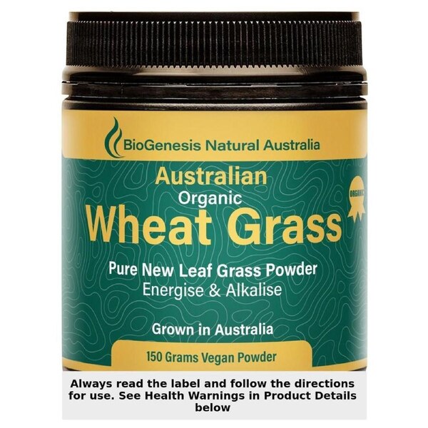 BioGenesis Australian Organic Wheat Grass Powder 150g