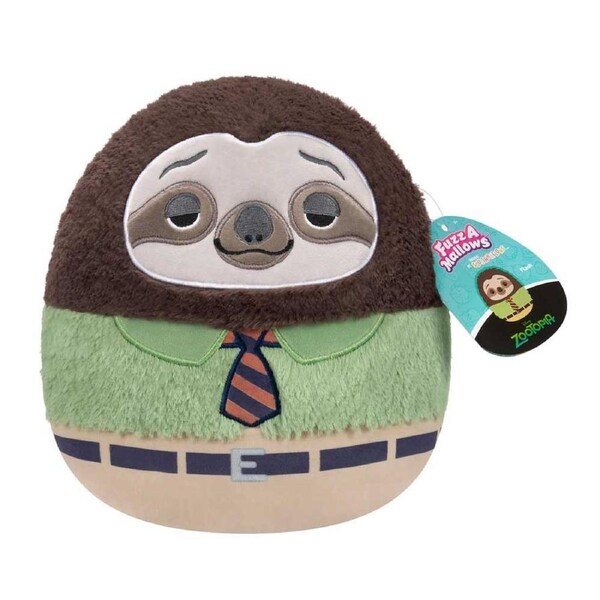 Disney - Zootopia - Flash Slothmore 8" Squishmallow Fuzzamallow Plush