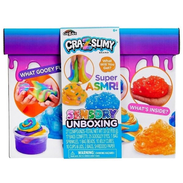 Cra-Z-Art Cra-Z-Slimy Sensory Unboxing