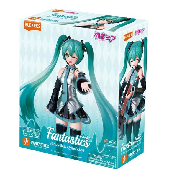Blokees Fantastics Series: Hatsune Miku Official Outfit Model Kit
