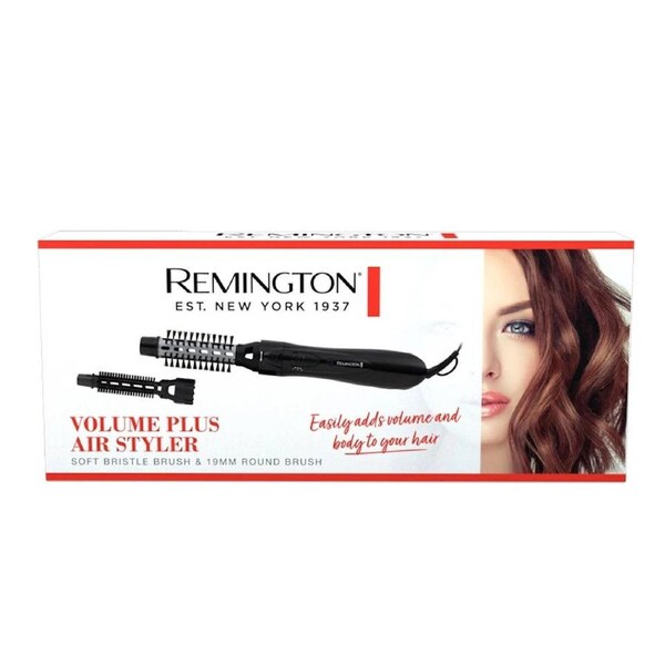 Remington 500W Volume - Plus Air Salon Ceramic Heated Blow Dry - Bristle Hair Brush