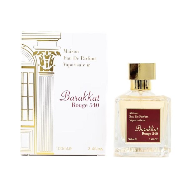 Fragrance World Barakkat Rouge 540 Eau De Parfum Spray 100ml Unisex