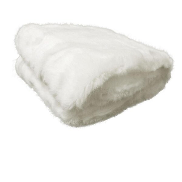 Faux Fur Animal Assorted Throw Rug Polar Bear Rug 127 x 152 cm