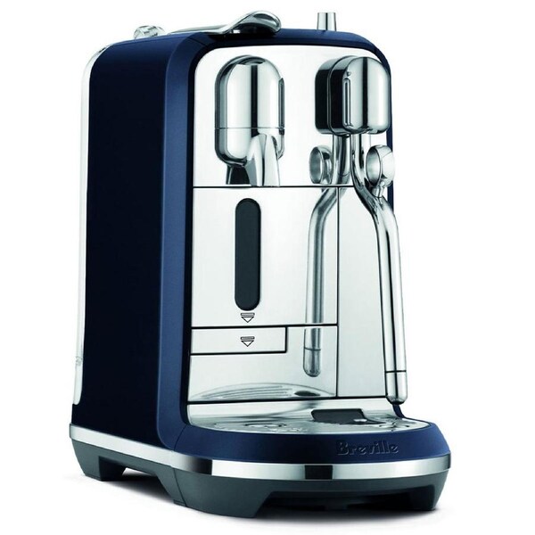 Nespresso BNE800DBL Creatista Plus Coffee Machine - Damson Blue
