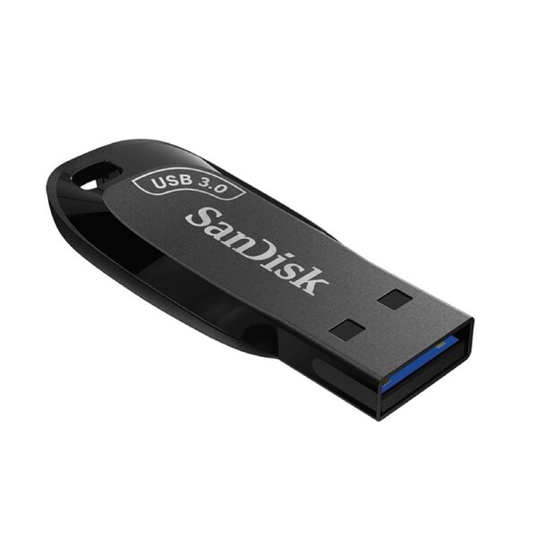 SanDisk 64GB CZ410 Ultra Shift 100MB/s USB 3.0 Flash Drive - Black (SDCZ410-064G-G46)