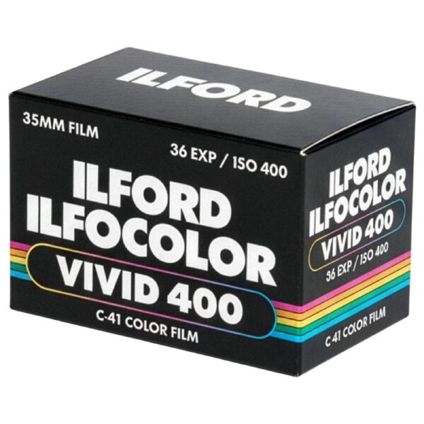 Ilford ILFOCOLOR 400 VIVID 35mm Colour Film - 36 Exposures