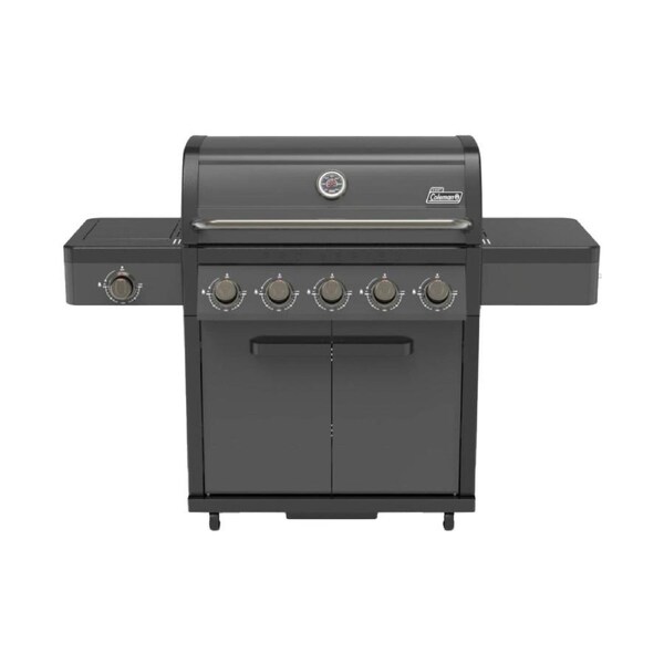 Coleman Pro Series 5-Burner BBQ on Cart Matte Black