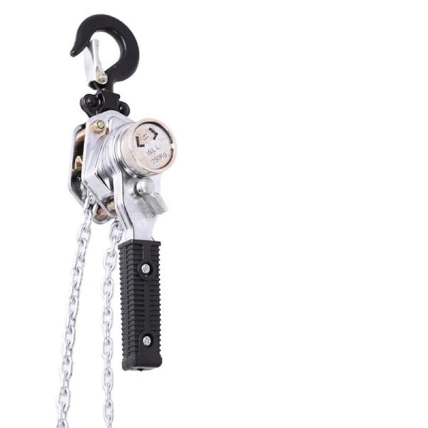 LIFT SAFE 250kgs Capacity Ratchet Lever Block - Actual Weight 2kg