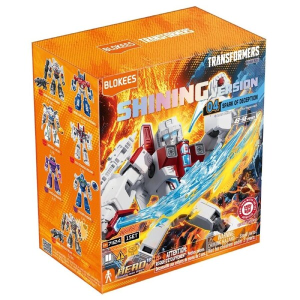 Blokees Transformers Shining Version 04 Spark of Deception Model Kit Blind Box