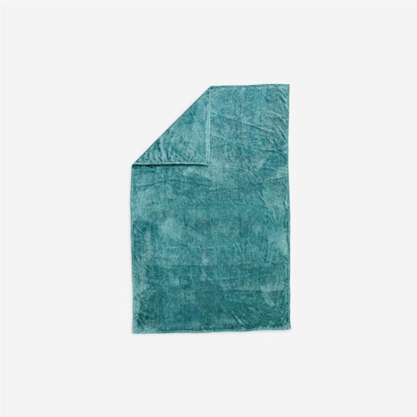 Decathlon Ultra Soft Microfibre Swimming Towel Size Xl 110 X 175&nbsp;Cm Green