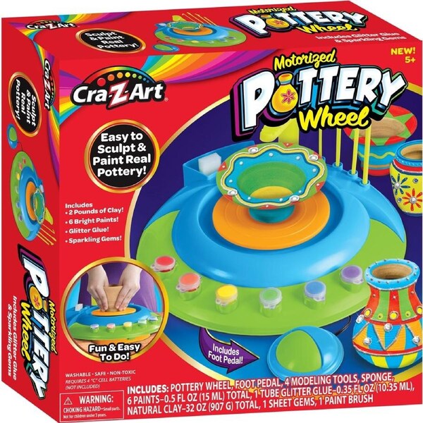 Cra-Z-Art Stationery Motorised Pottery Wheel