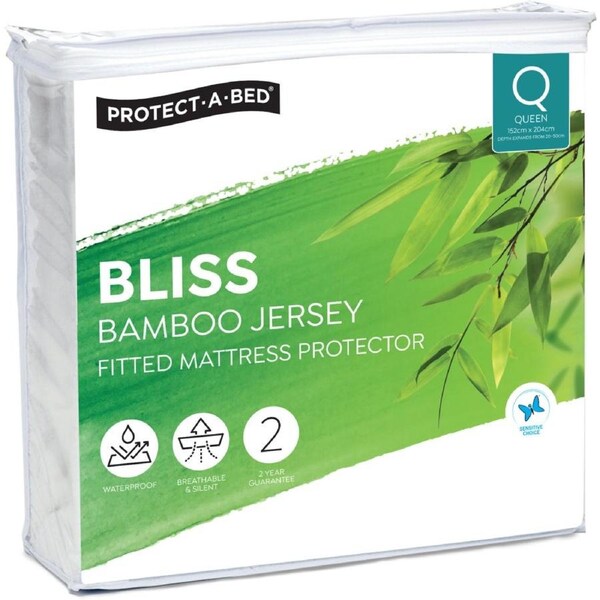 Protect-A-Bed Bliss Fitted Mattress Protector - King