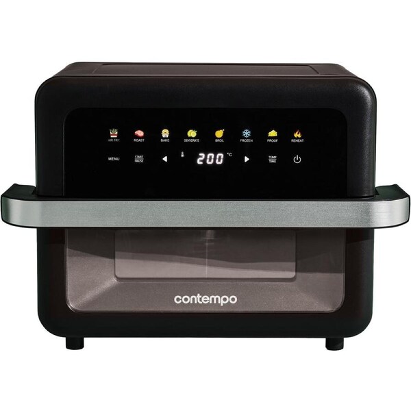 Contempo Digital Dual Air Fryer 8L - Black