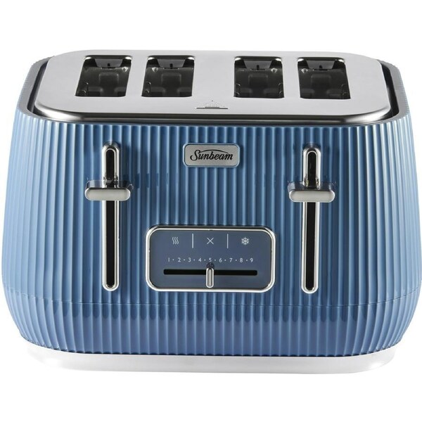 Sunbeam Radiance 4 Slice Toaster Blue TAP3504BL