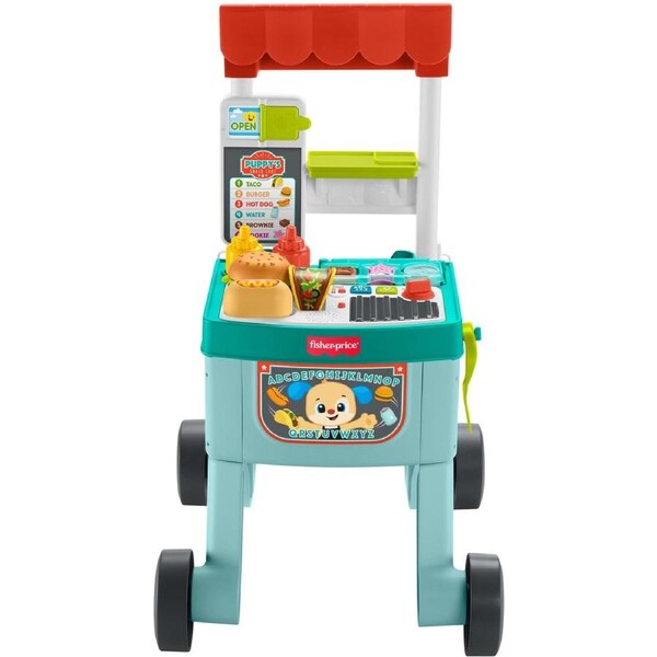 Fisher-Price Laugh and Learn 4-in-1 Snack Cart Walker