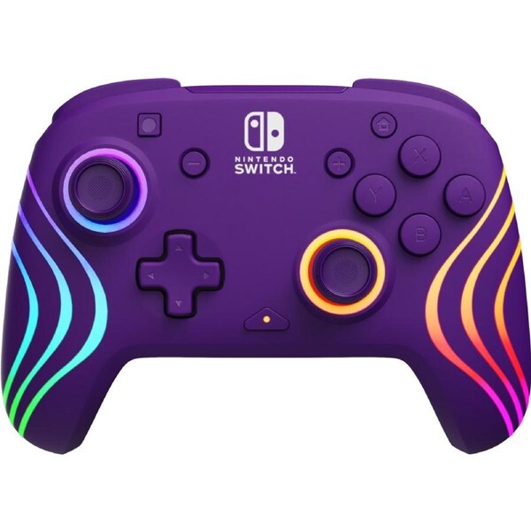 Afterglow Wave Wireless Controller: Purple with Motion