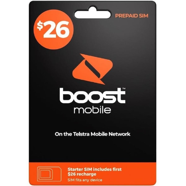 Boost $26 Pre-paid SIM Card Starter Kit**