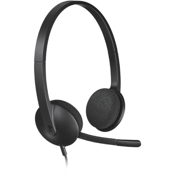 Logitech H340 USB Headset - Black