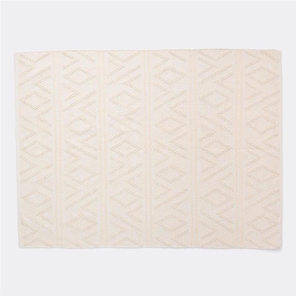 Openook Chunky Weave Rug 133cm x 180cm - Natural