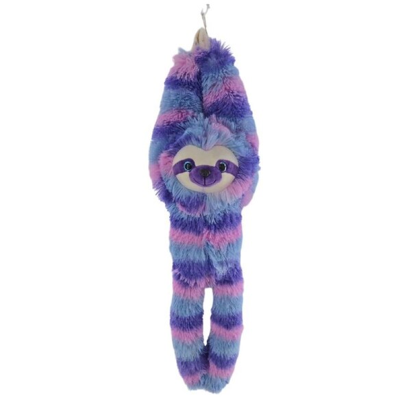 Hanging Sloth Violet - Purple Stripe