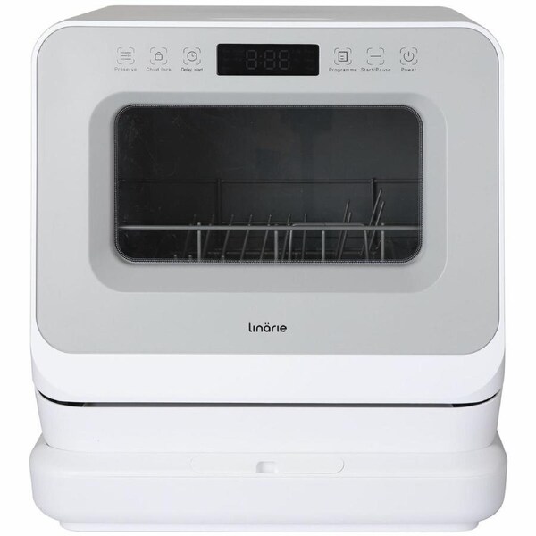 Linarie Gavarnie Portable Benchtop 3 Place Setting Dishwasher