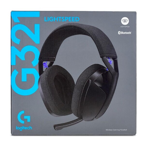 Logitech G321 Lightspeed Wireless Gaming Headset - Black (981-001564)