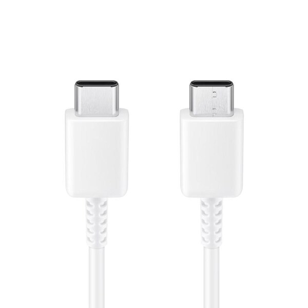 Samsung 60W PD USB-C to USB-C White Cable - 1m (EP-DA705BWEGWW)