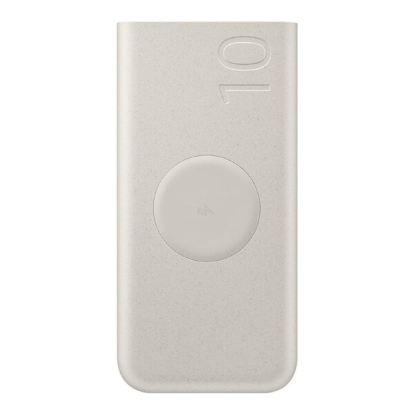 Samsung Wireless 10000mAh Battery Pack - Beige (EB-U2510XUEGWW)