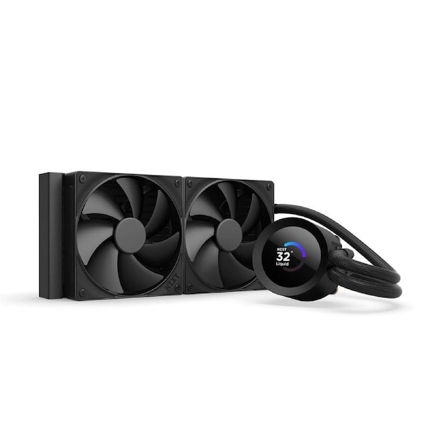 NZXT Kraken Plus V2 240mm All-In-One Liquid CPU Cooler - Black [RL-KN240-B2]